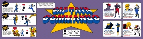 Captain Commando marquee