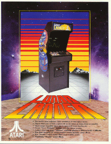 Lunar Lander promotional flyer