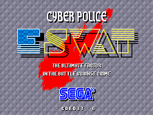 E-swat title screen