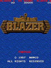 Blazer title screen