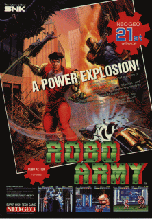Robo Army promotional flyer