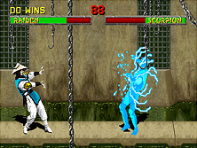 Mortal Kombat 2 gameplay screen shot