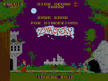 Zwackery title screen