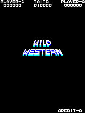 Wild Western title screen