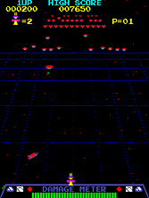 Radar Scope gameplay screen shot
