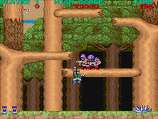 Bionic Commando gameplay screen shot