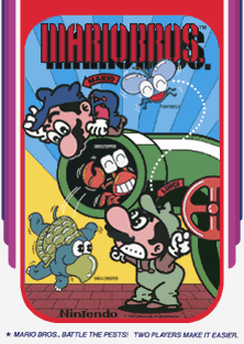 Mario Bros. promotional flyer