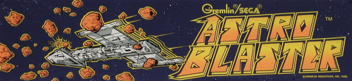 Astro Blaster marquee