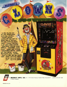Clowns promotional flyer
