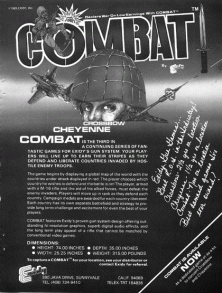 Combat promotional flyer
