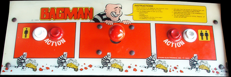 Bagman control panel