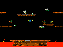 Joust gameplay screen shot