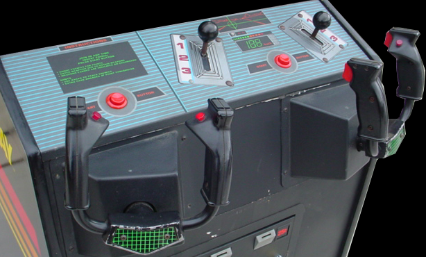 Spy Hunter II control panel
