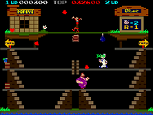 Popeye gameplay screen shot