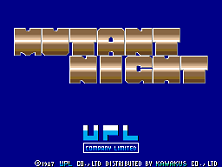 Mutant Night title screen