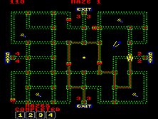 Pepper II gameplay screen shot
