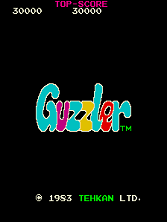 Guzzler title screen