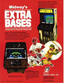 Extra Bases promotional flyer