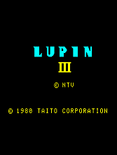 Lupin III title screen