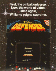 Defender promotional flyer