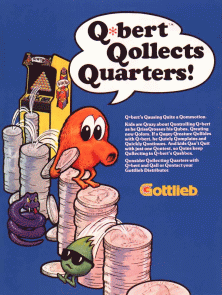 Q*Bert promotional flyer