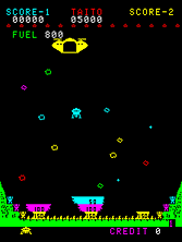 Lunar Rescue gameplay screen shot