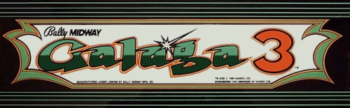 Galaga 3 marquee