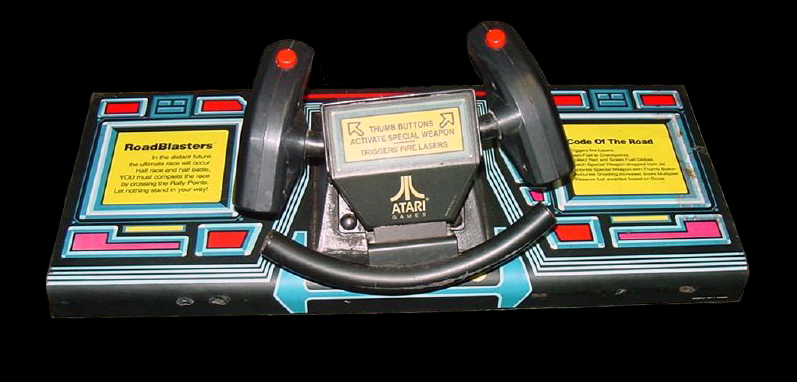 Road Blasters control panel