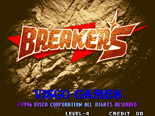 Breakers title screen