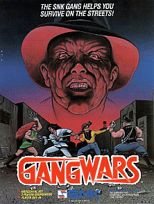 Gang Wars promotional flyer
