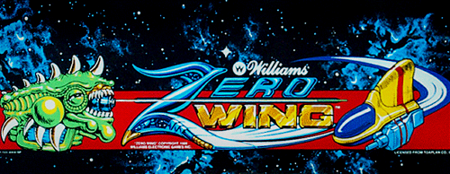 Zero Wing marquee