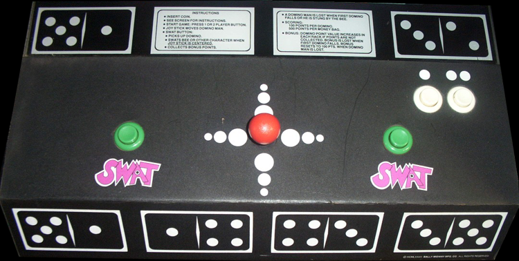 Domino Man control panel
