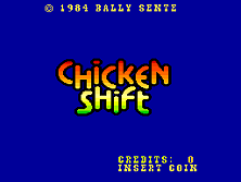 Chicken Shift title screen