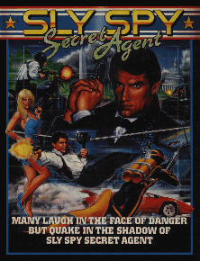 Sly Spy promotional flyer