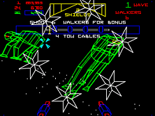 Empire Strikes Back, The gameplay screen shot