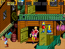 Sunset Riders gameplay screen shot