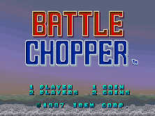 Battle Chopper title screen