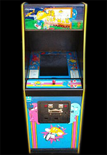 Jr. Pac-Man cabinet photo