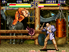Art of Fighting 2 gameplay screen shot