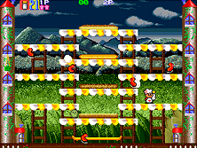 Super Burger Time gameplay screen shot