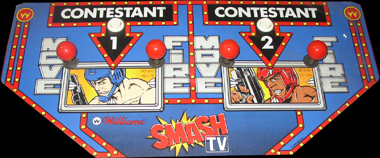 Smash TV control panel