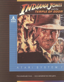 Indiana Jones & the Temple of Doom promotional flyer