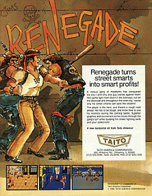 Renegade promotional flyer