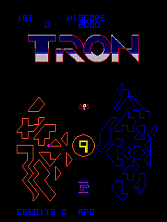Tron title screen
