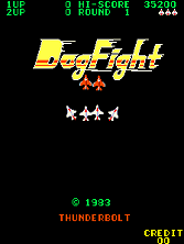 Dog Fight title screen