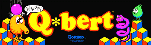 Q*Bert marquee