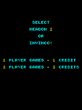 Invinco / Head On 2 title screen