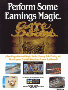 Gate of Doom promotional flyer