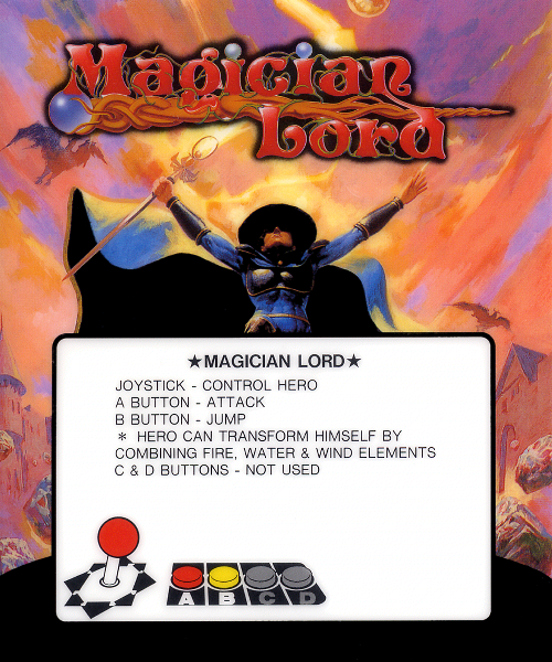 Magician Lord marquee