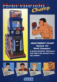 Heavyweight Champ promotional flyer